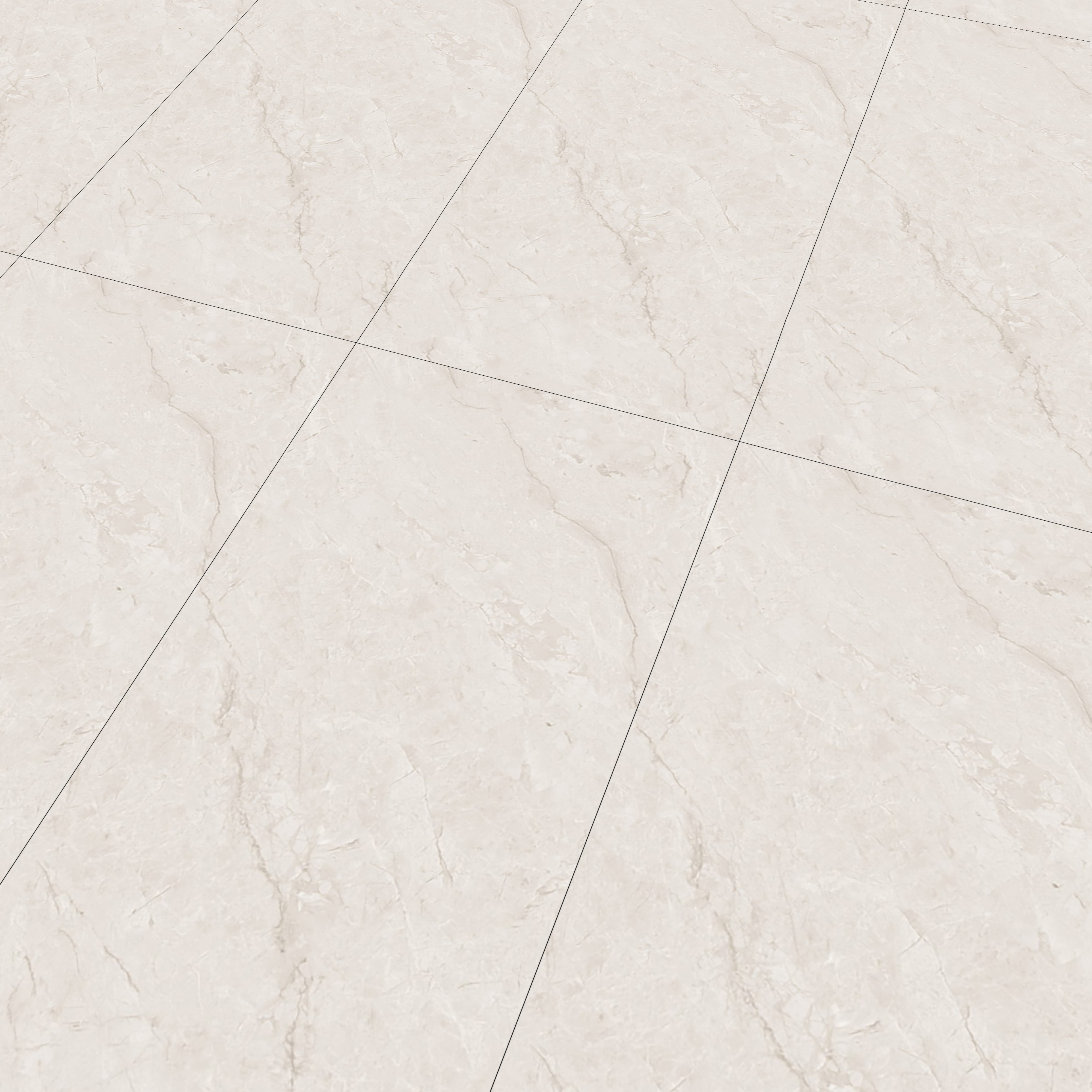 Marble Wall & Floor Tile TL 06177 Flutura Opel Beige 4 ft x 2 ft Vitrified Lustera Effect Feather Feel Matte Finish - 8.5 mm | 4 Random Design | Suitable for Living Room, Bedroom, Bathroom (Sample)