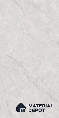 Marble Wall & Floor Tile TL 06178 Flutura Opel Grey 4 ft x 2 ft Vitrified Lustera Effect Feather Feel Matte Finish - 8.5 mm | 4 Random Design | Suitable for Living Room, Bedroom, Bathroom