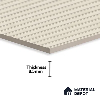 Punch Wall Tile TL 06168 B Flutura Elegance Crema Comb 4 ft x 2 ft Vitrified Lustera Effect Feather Feel Matte Finish - 8.5 mm | Suitable for Living Room, Bedroom, Bathroom