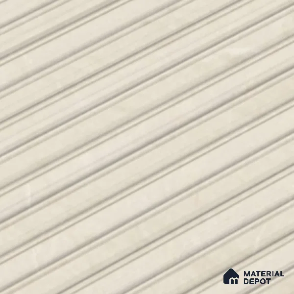 Punch Wall Tile TL 06168 B Flutura Elegance Crema Comb 4 ft x 2 ft Vitrified Lustera Effect Feather Feel Matte Finish - 8.5 mm | Suitable for Living Room, Bedroom, Bathroom