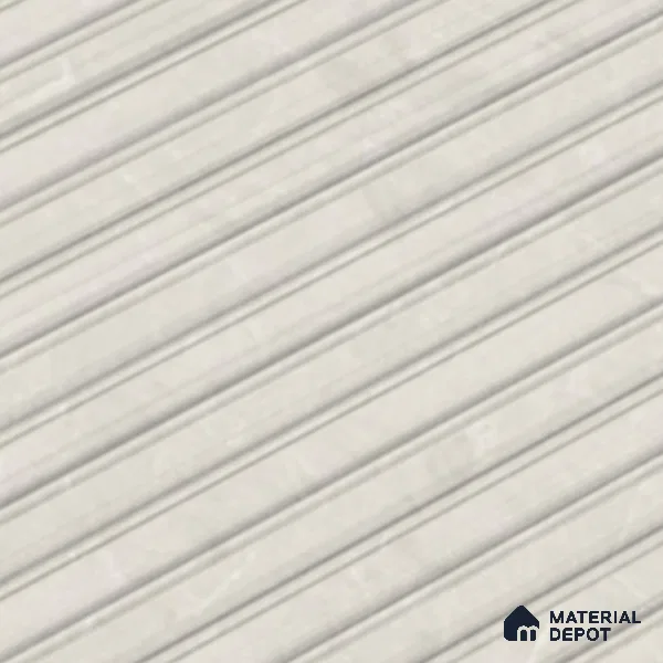 Punch Wall Tile TL 06169 B Flutura Elegance Silver Comb 4 ft x 2 ft Vitrified Lustera Effect Feather Feel Matte Finish - 8.5 mm | Suitable for Living Room, Bedroom, Bathroom (Sample)