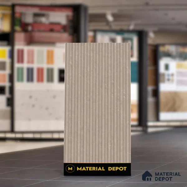 Punch Wall Tile TL 06171 B Flutura Elegance Avario Comb 4 ft x 2 ft Vitrified Lustera Effect Feather Feel Matte Finish - 8.5 mm | Suitable for Living Room, Bedroom, Bathroom (Sample)