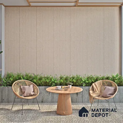 Punch Wall Tile TL 06171 B Flutura Elegance Avario Comb 4 ft x 2 ft Vitrified Lustera Effect Feather Feel Matte Finish - 8.5 mm | Suitable for Living Room, Bedroom, Bathroom (Sample)