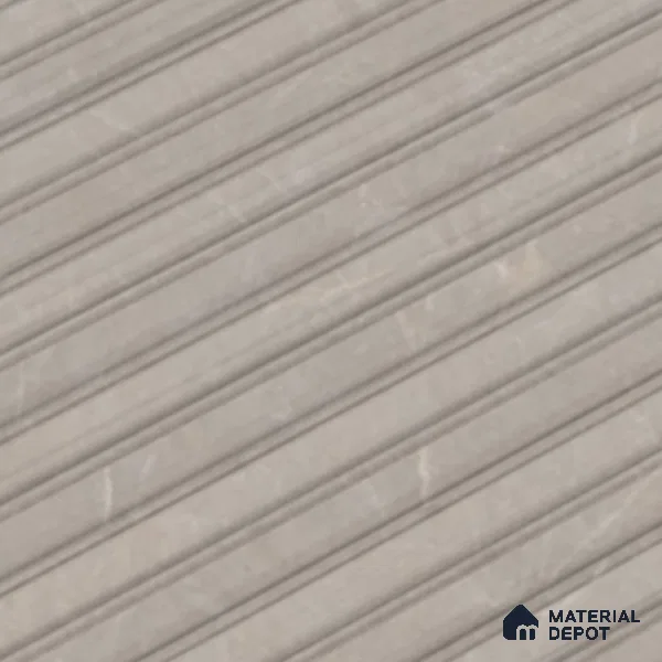 Punch Wall Tile TL 06172 B Flutura Elegance Pearla Comb 4 ft x 2 ft Vitrified Lustera Effect Feather Feel Matte Finish - 8.5 mm | Suitable for Living Room, Bedroom, Bathroom (Sample)