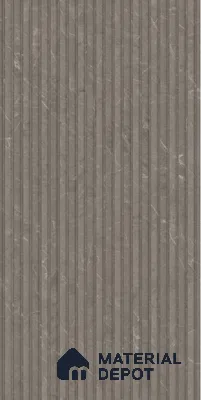 Punch Wall Tile TL 06173 B Flutura Elegance Fog Comb 4 ft x 2 ft Vitrified Lustera Effect Feather Feel Matte Finish - 8.5 mm | Suitable for Living Room, Bedroom, Bathroom (Sample)