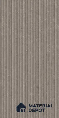Punch Wall Tile TL 06173 B Flutura Elegance Fog Comb 4 ft x 2 ft Vitrified Lustera Effect Feather Feel Matte Finish - 8.5 mm | Suitable for Living Room, Bedroom, Bathroom (Sample)