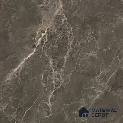 Marble Wall & Floor Tile TL 06176 Flutura Extreme Tabacco 4 ft x 2 ft Vitrified Lustera Effect Feather Feel Matte Finish - 8.5 mm | 6 Random Design | Suitable for Living Room, Bedroom, Bathroom
