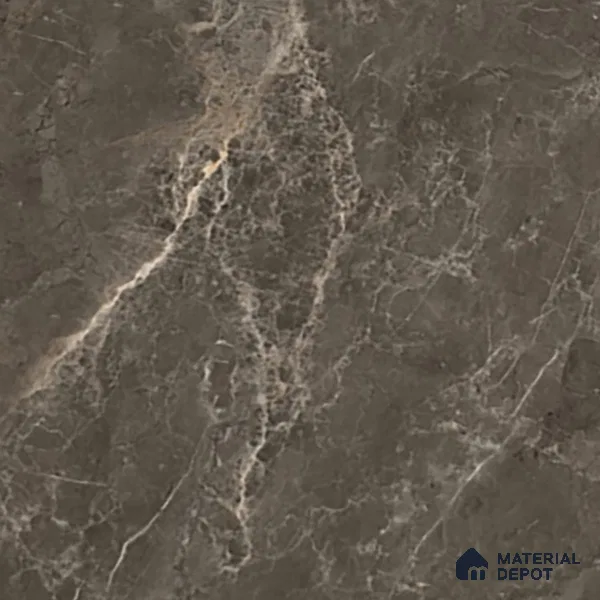 Marble Wall & Floor Tile TL 06176 Flutura Extreme Tabacco 4 ft x 2 ft Vitrified Lustera Effect Feather Feel Matte Finish - 8.5 mm | 6 Random Design | Suitable for Living Room, Bedroom, Bathroom