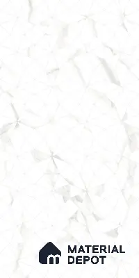 Punch Wall Tile TL 06188 B Classic Satuario Triangle 4 ft x 2 ft Vitrified Lustera Effect Feather Feel Matte Finish - 8.5 mm | 3 Random Design | Suitable for Living Room, Bedroom, Bathroom