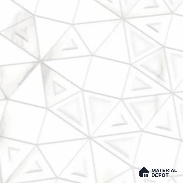 Punch Wall Tile TL 06188 B Classic Satuario Triangle 4 ft x 2 ft Vitrified Lustera Effect Feather Feel Matte Finish - 8.5 mm | 3 Random Design | Suitable for Living Room, Bedroom, Bathroom