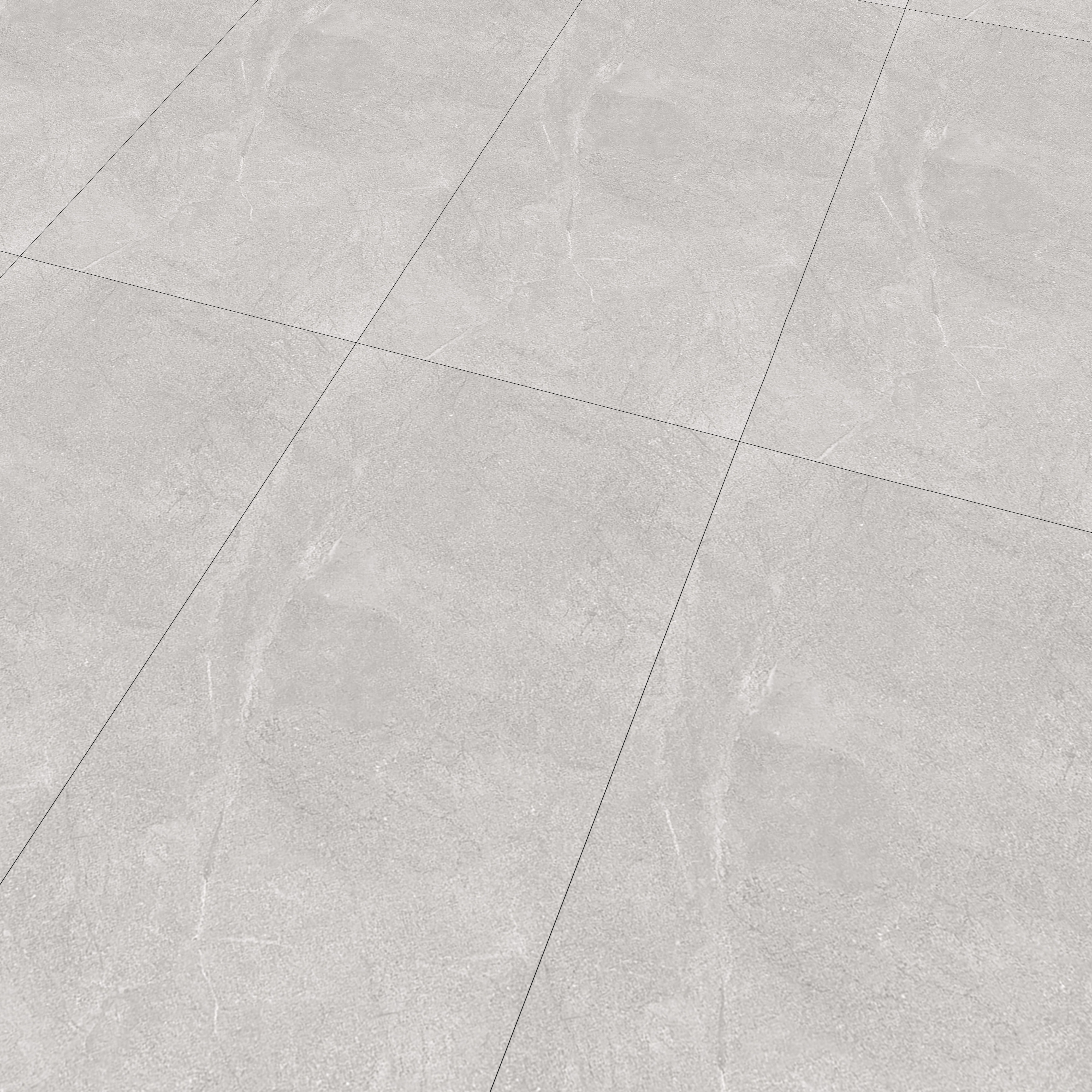 Marble Wall & Floor Tile TL 06102 C Casper Silver 4 ft x 2 ft Vitrified Matte Finish - 9 mm | 6 Random Design | Suitable For Living Room, Bedroom, Bathroom, Kitchen