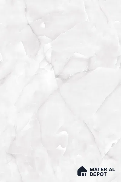 Marble Floor & Wall Large Format Tile TL 06622 Onyx Garnet 6 ft x 4 ft Glossy Finish Vitrified Tile - 9 mm | Suitable for Living Room, Bedroom & Bathroom | Adhesive and Spacers Must be Used During Installation
