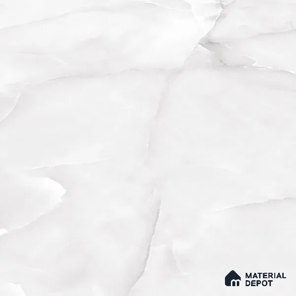 Marble Floor & Wall Large Format Tile TL 06622 Onyx Garnet 6 ft x 4 ft Glossy Finish Vitrified Tile - 9 mm | Suitable for Living Room, Bedroom & Bathroom | Adhesive and Spacers Must be Used During Installation