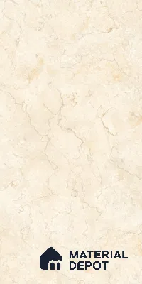 Marble Wall & Floor Tile TL 05309 B Aurelio Jerusalem Crema 4 ft x 2 ft Vitrified Carving Matte Finish - 9 mm | Suitable for Living Room, Bedroom, Feature / Accent Walls & Highlighter Wall (Sample)
