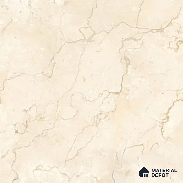 Marble Wall & Floor Tile TL 05309 B Aurelio Jerusalem Crema 4 ft x 2 ft Vitrified Carving Matte Finish - 9 mm | Suitable for Living Room, Bedroom, Feature / Accent Walls & Highlighter Wall (Sample)