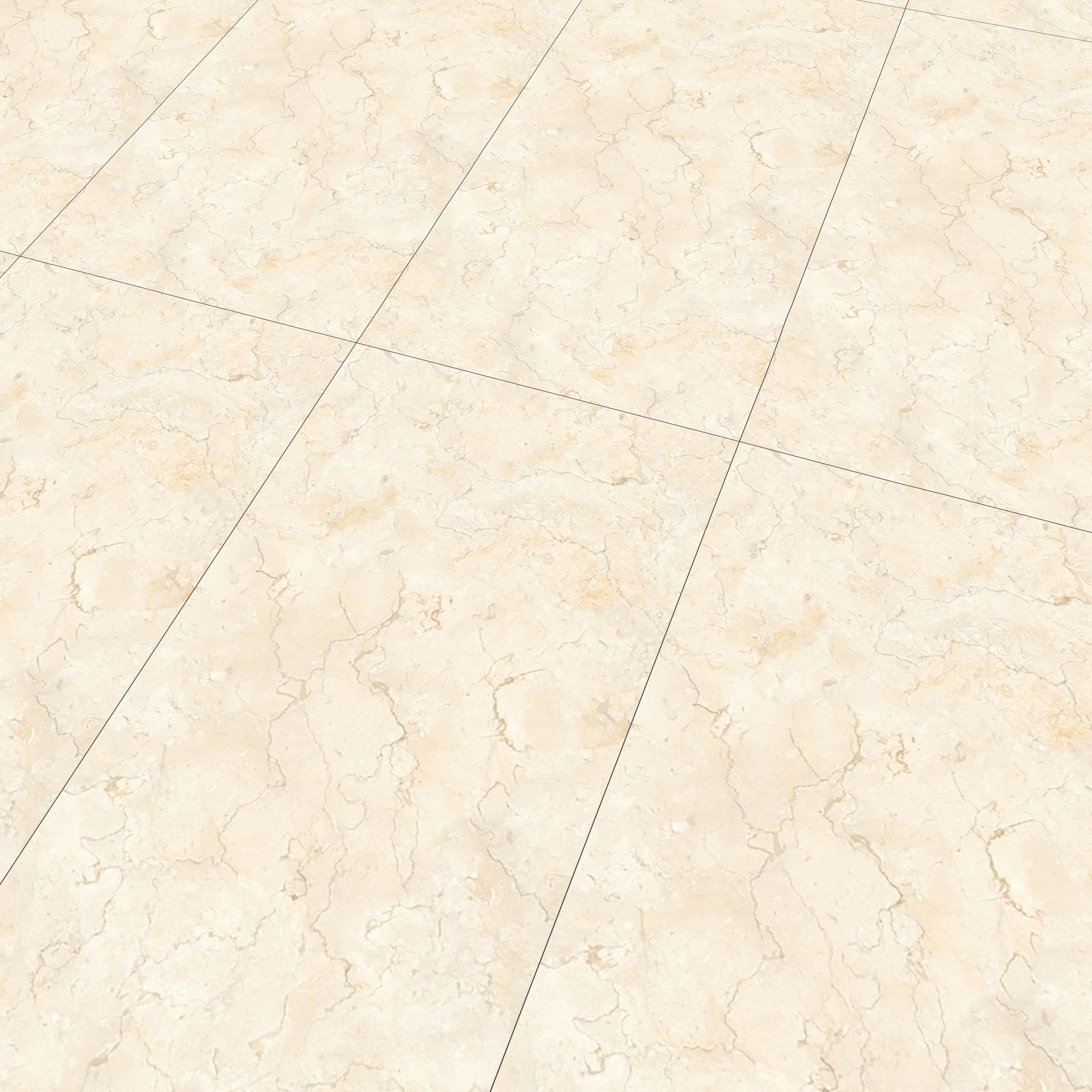 Marble Wall & Floor Tile TL 05309 B Aurelio Jerusalem Crema 4 ft x 2 ft Vitrified Carving Matte Finish - 9 mm | Suitable for Living Room, Bedroom, Feature / Accent Walls & Highlighter Wall (Sample)