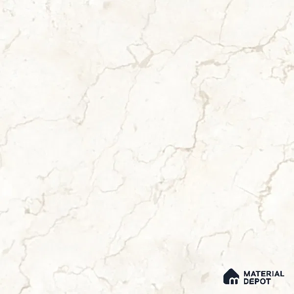 Marble Wall & Floor Tile TL 05309 Aurelio Jerusalem Blanco 4 ft x 2 ft Vitrified Carving Matte Finish - 9 mm | Suitable for Living Room, Bedroom, Feature / Accent Walls & Highlighter Wall (Sample)