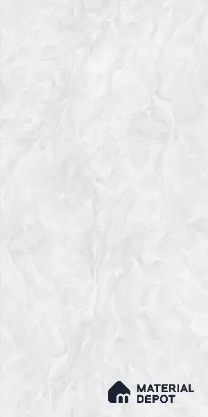 Marble Wall & Floor Tile TL 05310 B Aurelio Matrix White 4 ft x 2 ft Vitrified High Gloss Finish - 9 mm | Suitable for Living Room, Bedroom, Feature / Accent Walls & Highlighter Wall