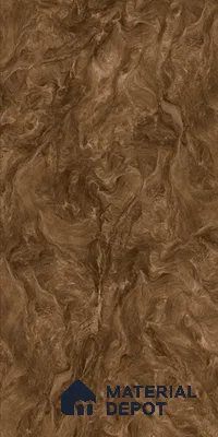 Marble Wall & Floor Tile TL 05310 C Aurelio Matrix Brown 4 ft x 2 ft Vitrified High Gloss Finish - 9 mm | Suitable for Living Room, Bedroom, Feature / Accent Walls & Highlighter Wall