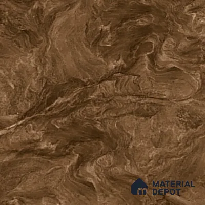 Marble Wall & Floor Tile TL 05310 C Aurelio Matrix Brown 4 ft x 2 ft Vitrified High Gloss Finish - 9 mm | Suitable for Living Room, Bedroom, Feature / Accent Walls & Highlighter Wall