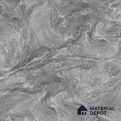 Marble Wall & Floor Tile TL 05310 D Aurelio Matrix Grigio 4 ft x 2 ft Vitrified High Gloss Finish - 9 mm | Suitable for Living Room, Bedroom, Feature / Accent Walls & Highlighter Wall