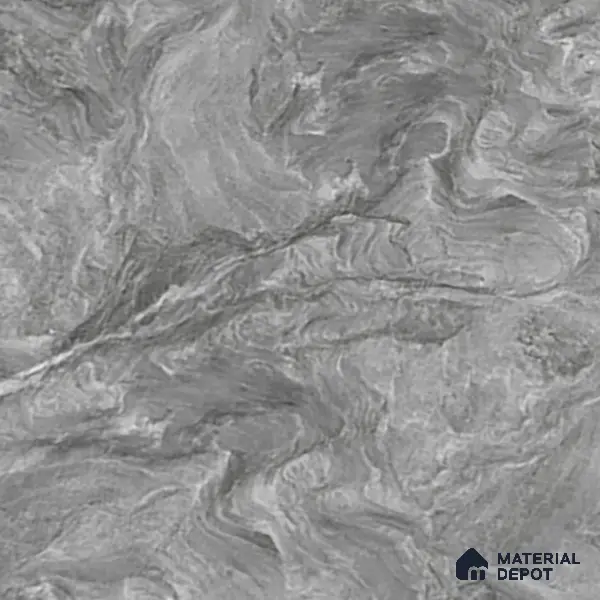Marble Wall & Floor Tile TL 05310 D Aurelio Matrix Grigio 4 ft x 2 ft Vitrified High Gloss Finish - 9 mm | Suitable for Living Room, Bedroom, Feature / Accent Walls & Highlighter Wall