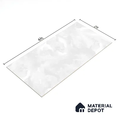 Budget Friendly Marble Wall & Floor Tile Value for Money TL 05943 Terravia Renovix Onyx 4 ft x 2 ft - Vitrified  Glossy Finish - 8.5 mm | 4 Random Designs | Suitable for Living Room, Bedroom & Bathroom