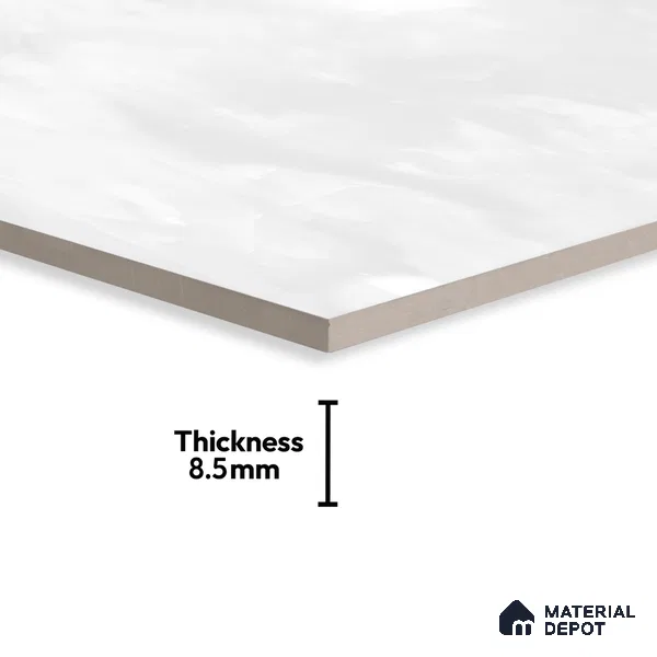 Budget Friendly Marble Wall & Floor Tile Value for Money TL 05943 Terravia Renovix Onyx 4 ft x 2 ft - Vitrified  Glossy Finish - 8.5 mm | 4 Random Designs | Suitable for Living Room, Bedroom & Bathroom