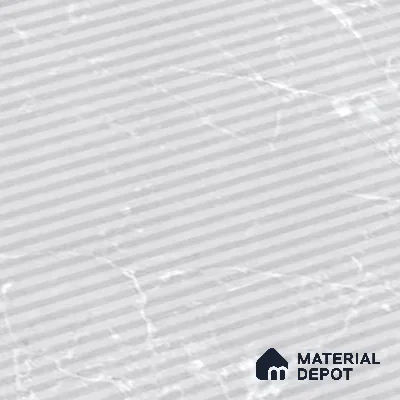 Marble Wall Tile TL 06781 B Terra Mirage HL1 2 ft x 1 ft Light Grey Ceramic Glossy Finish Highlighter Tile - 9 mm | Ideal for Living Room, Bathroom, Kitchen