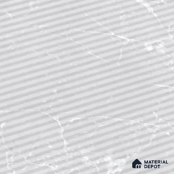 Marble Wall Tile TL 06781 B Terra Mirage HL1 2 ft x 1 ft Light Grey Ceramic Glossy Finish Highlighter Tile - 9 mm | Ideal for Living Room, Bathroom, Kitchen