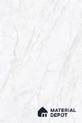Marble Floor Tile TL 10443 Calacatta Oro 6 ft x 4 ft Carving High Gloss Finish Vitrified Large Format Tile - 15 mm | Suitable for Living Room, Bedroom, Bathroom | Adhesive and Spacers Must be Used During Installation