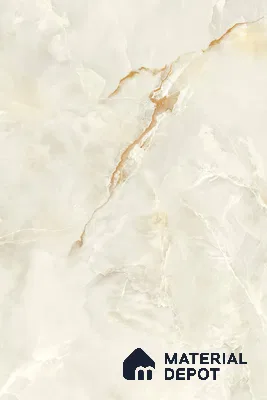 Marble Floor Tile TL 10447 Cloudy Onyx 6 ft x 4 ft Carving High Gloss Finish Vitrified Large Format Tile - 15 mm | Suitable for Living Room, Bedroom, Bathroom | Adhesive and Spacers Must be Used During Installation