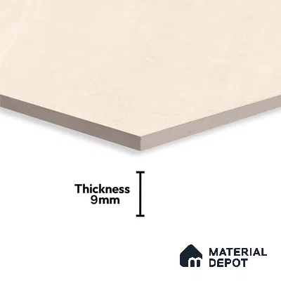 Marble Wall Tile TL 05487 Lustra Aura Sand 2 ft x 1 ft Ceramic Satin Finish - 9 mm | Suitable for Bathroom, Kitchen