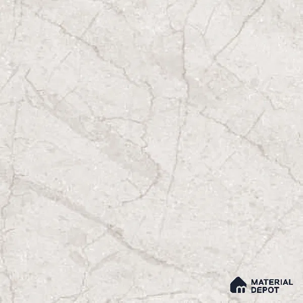 Marble Matching Floor Tile TL 05474 C Lustra Charm Pearl 1 ft x 1 ft Ceramic Antiskid Matte Finish - 9 mm | Suitable for Bathroom, Kitchen (Sample)