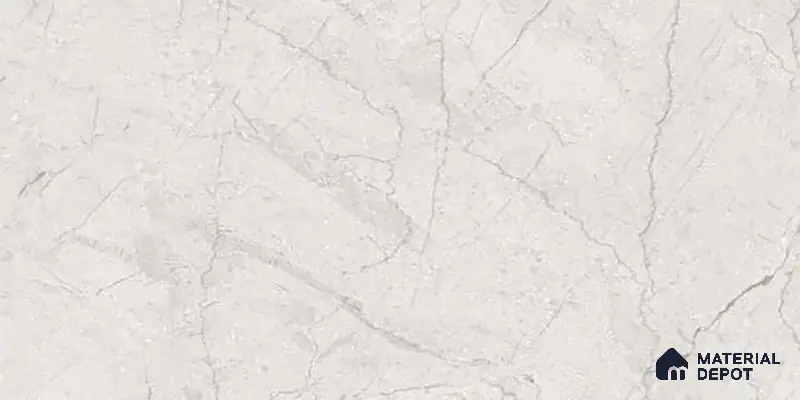 Marble Wall Tile TL 05474 Lustra Charm Pearl 2 ft x 1 ft Ceramic Satin Finish - 9 mm | Suitable for Bathroom, Kitchen