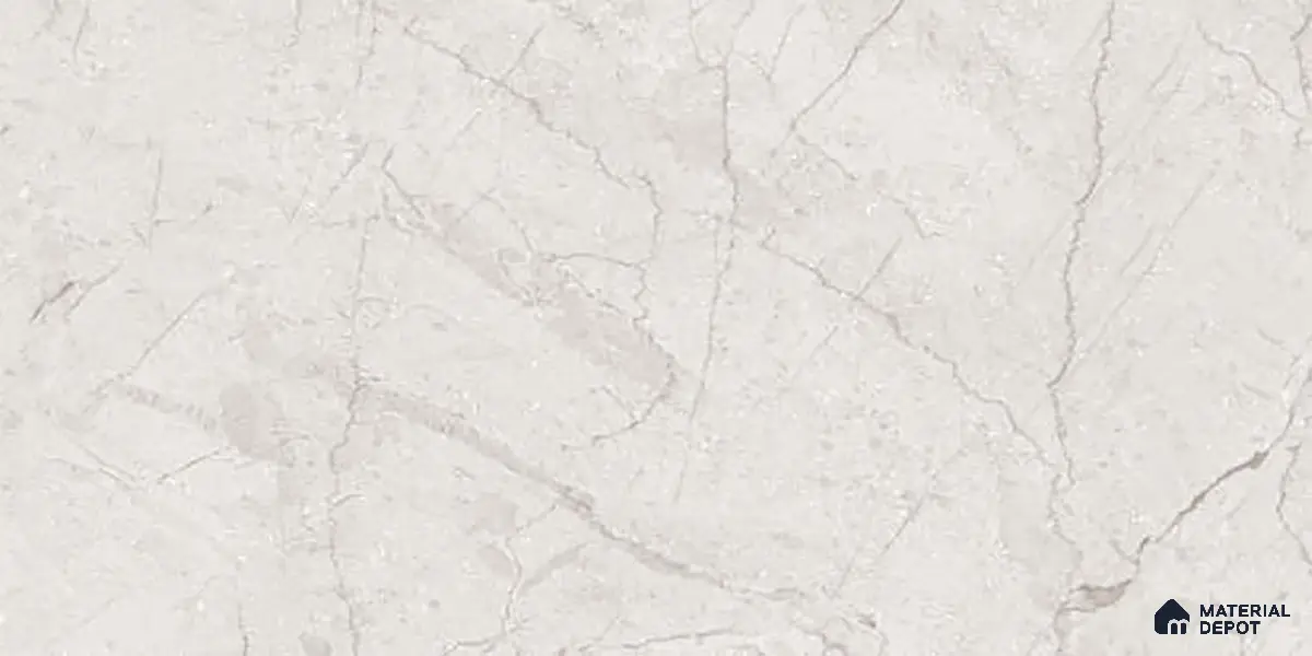 Marble Wall Tile TL 05474 Lustra Charm Pearl 2 ft x 1 ft Ceramic Satin Finish - 9 mm | Suitable for Bathroom, Kitchen