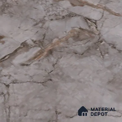 Marble Matching Floor Tile TL 05478 E Lustra Manila Ash 1 ft x 1 ft Ceramic Antiskid Matte Finish - 9 mm | Suitable for Bathroom, Kitchen