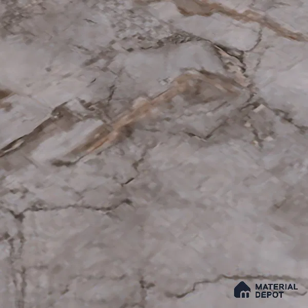 Marble Matching Floor Tile TL 05478 E Lustra Manila Ash 1 ft x 1 ft Ceramic Antiskid Matte Finish - 9 mm | Suitable for Bathroom, Kitchen