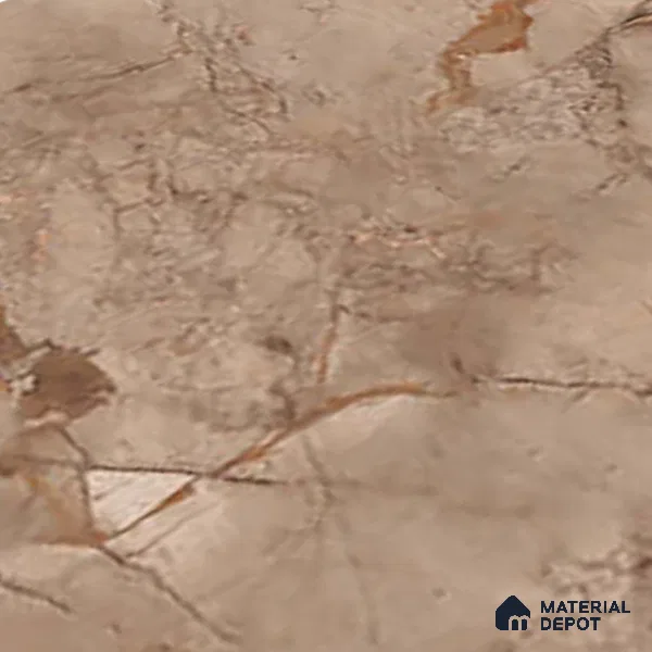 Marble Wall Tile TL 05477 C Lustra Manila Almond 2 ft x 1 ft Ceramic Satin Finish - 9 mm | Suitable for Bathroom, Kitchen