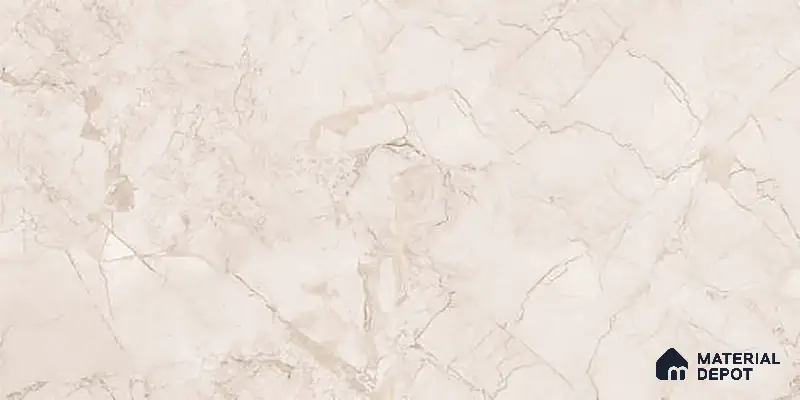 Marble Wall Tile TL 05477 Lustra Manila Crema 2 ft x 1 ft Ceramic Satin Finish - 9 mm | Suitable for Bathroom, Kitchen