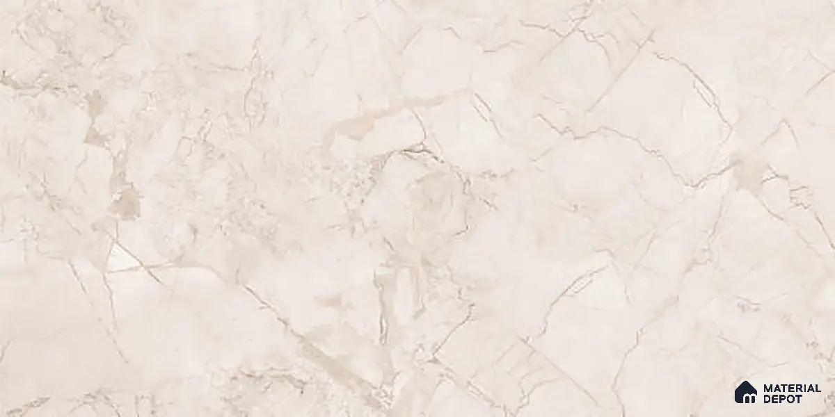 Marble Wall Tile TL 05477 Lustra Manila Crema 2 ft x 1 ft Ceramic Satin Finish - 9 mm | Suitable for Bathroom, Kitchen