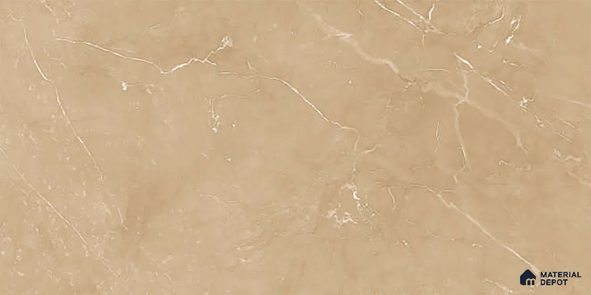 Marble Wall Tile TL 05471 C Lustra Mesa Beige 2 ft x 1 ft Ceramic Satin Finish - 9 mm | Suitable for Bathroom, Kitchen (Sample)