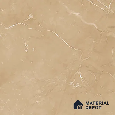 Marble Matching Floor Tile TL 05471 D Lustra Mesa Beige 1 ft x 1 ft Ceramic Antiskid Matte Finish - 9 mm | Suitable for Bathroom, Kitchen