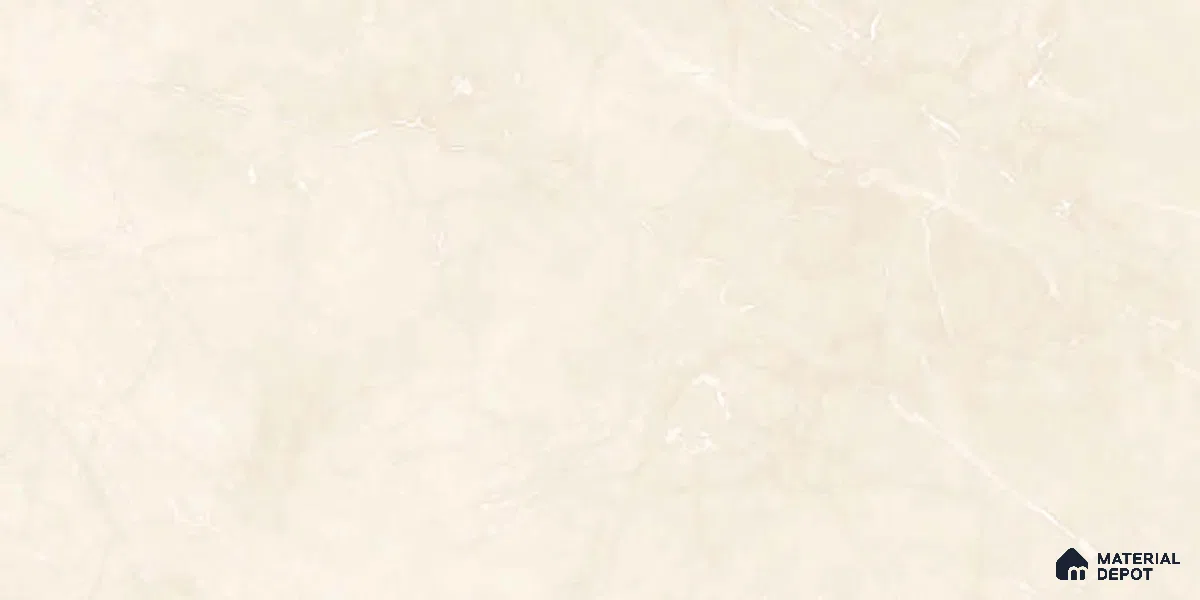 Marble Wall Tile TL 05471 Lustra Mesa Crema 2 ft x 1 ft Ceramic Satin Finish - 9 mm | Suitable for Bathroom, Kitchen