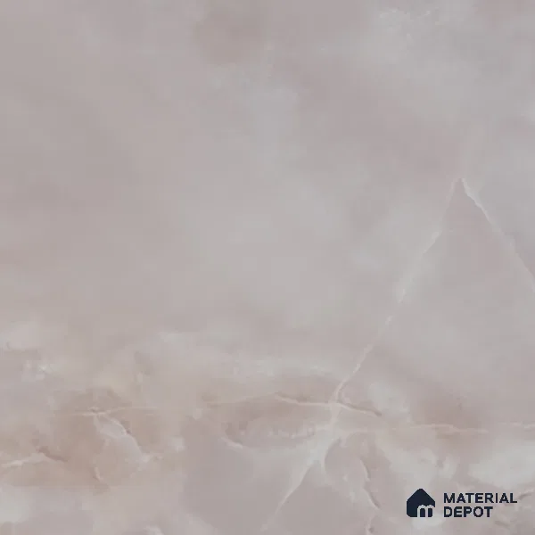 Marble Floor & Wall Tile TL 05818 F Gravier Blush Onyx 2 ft x 4 ft Vitrified Matte Finish - 9 mm | 10 Random Design | Suitable for Living Room, Bedroom, Bathroom