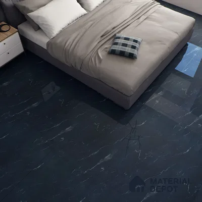 Marble Floor & Wall Tile TL 05812 C Gravier Soft Voila 2 ft x 4 ft Vitrified High Gloss Finish - 9 mm | 4 Random Design | Suitable for Living Room, Bedroom, Bathroom (Sample)