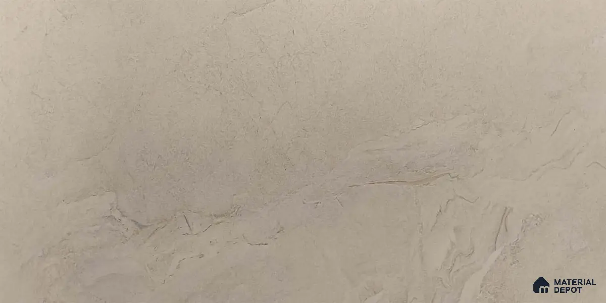 Marble Wall Tile TL 05319 Splendore Engraved Petals Light 2 ft x 1 ft Ceramic Matte Finish - 9 mm | Suitable for Kitchen, Bathroom & Balcony Walls