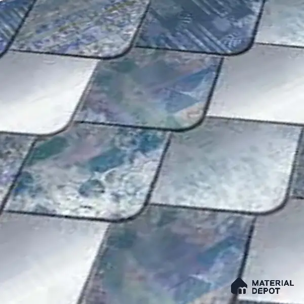 Abstract Wall Tile TL 05321 B Splendore Glacier Scala Highlighter 2 ft x 1 ft Ceramic Glossy Finish - 9 mm | Suitable for Kitchen, Bathroom & Balcony Walls
