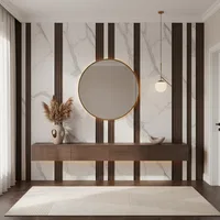 Marble WPC Fluted Panels