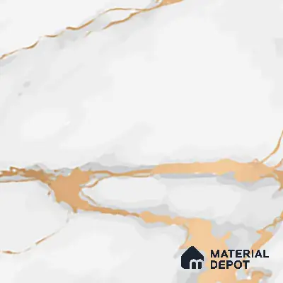 Marble Floor & Wall Tile TL 05621 Marco Golden 4 ft x 2 ft Matte Finish Vitrified Tile - 9 mm